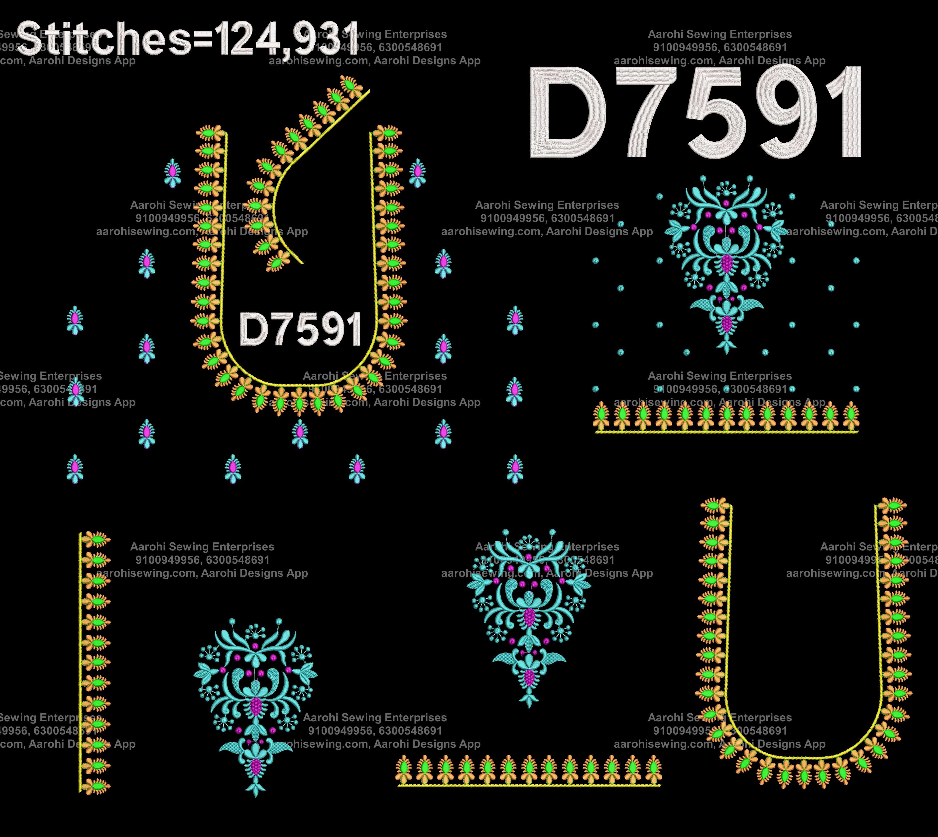 Aarohi Designs - Professional Embroidery Designs for Computer ...