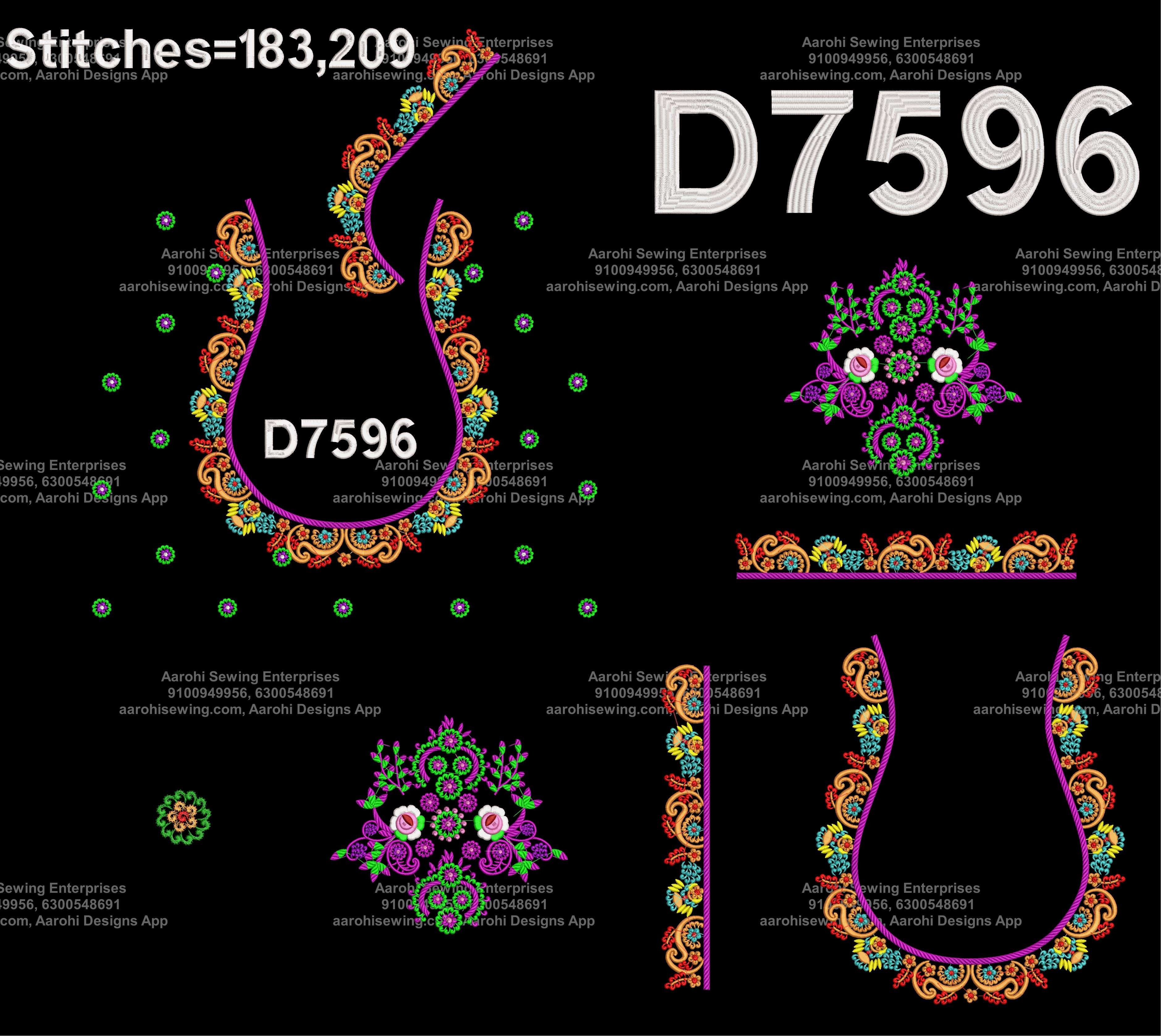 Aarohi Designs - Professional Embroidery Designs for Computer ...