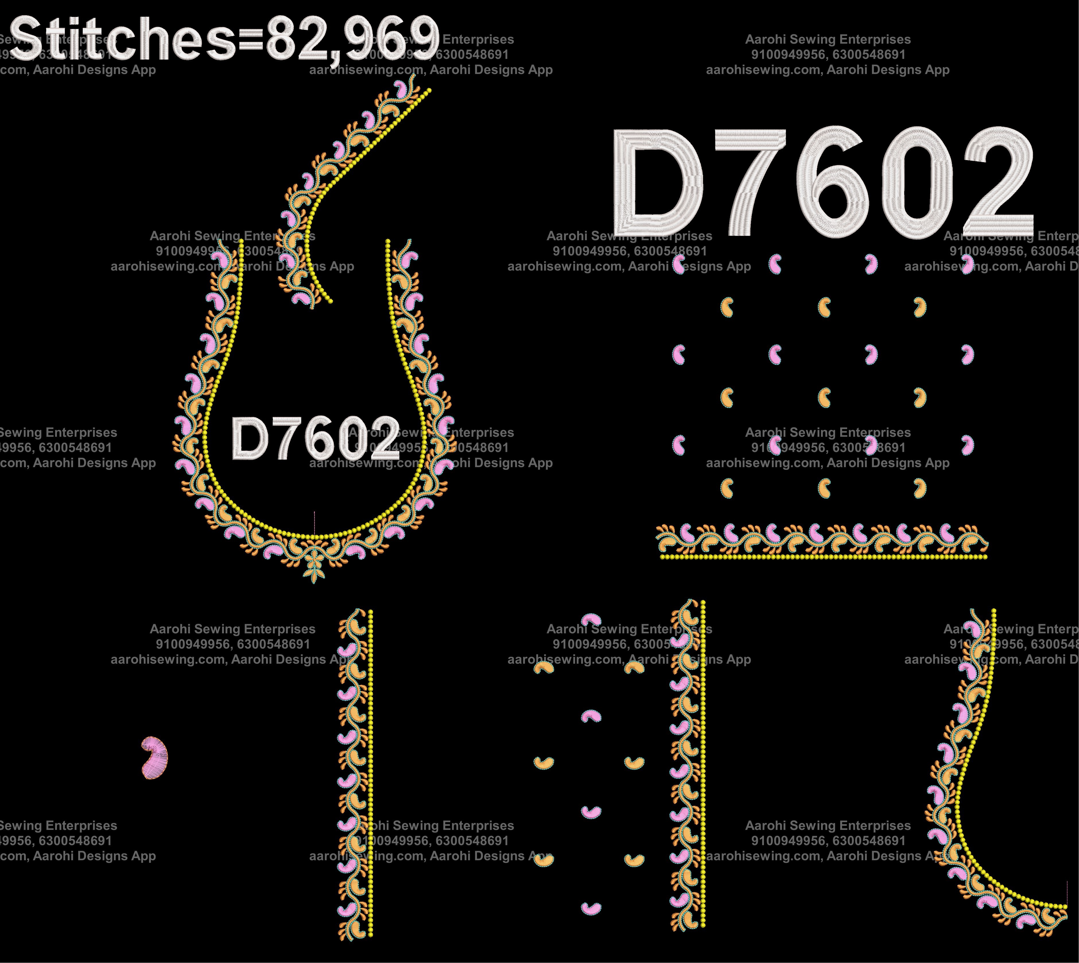 Aarohi Designs - Professional Embroidery Designs for Computer ...