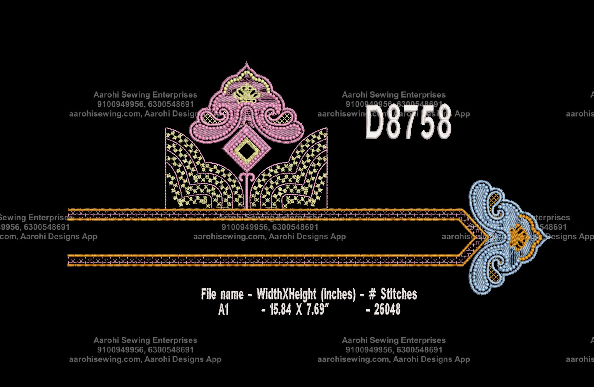 Aarohi Designs - Professional Embroidery Designs for Computer ...