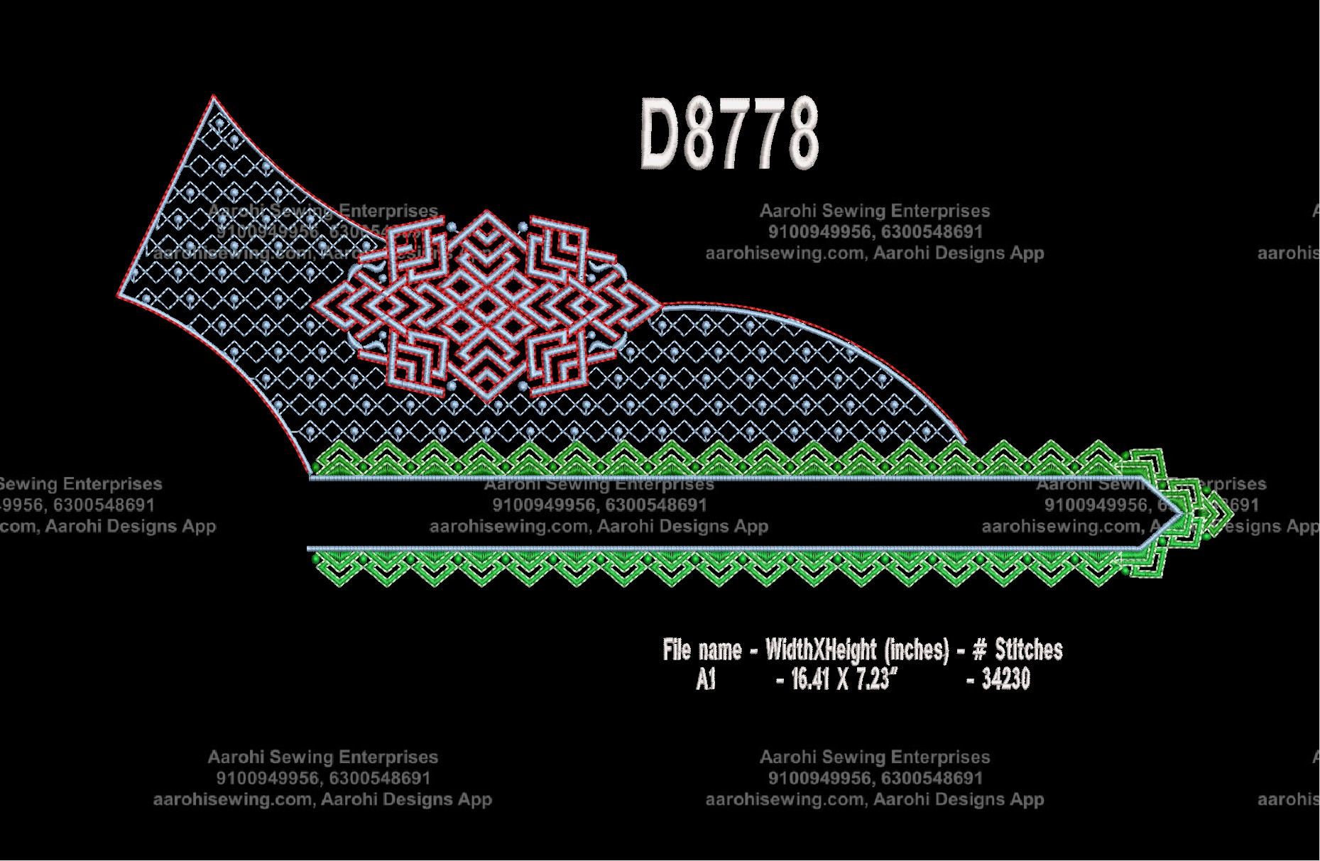 Aarohi Designs - Professional Embroidery Designs for Computer ...
